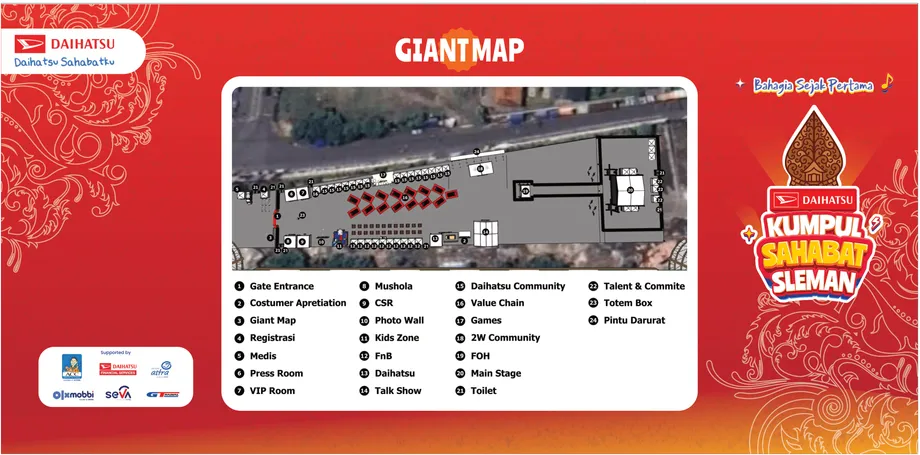 Map Daihatsu Kumpul Sahabat Sleman